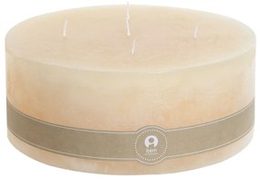 Κερί Home ESPRIT Κρεμ Φυσικό 25 x 25 x 10 cm