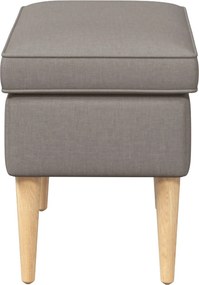 vidaXL Πολυθρόνα Ποδιών Taupe 55 x 35 x 41 εκ