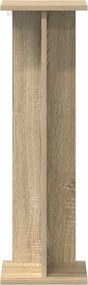 vidaXL Βάση φυτών 2 τεμ. Sonoma Δρυς 25 x 25,5 x 80,5 εκ.