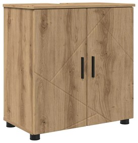 vidaXL Σετ Επίπλων Μπάνιου Επιτοίχιο με αποθήκευση 4 pcs Artisan Oak