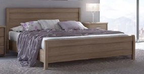Κρεβάτι Νο26 150x200 Διπλό Οξιά MDF Μόκα ΣΒ9-26-89