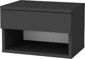 Κομοδίνο Ανθρακί JAMOT 44,6x31,9x29