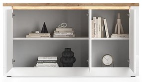 Έπιπλο Τηλεόρασης Ανθρακί Οξειδωμένο 121x43x57