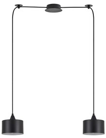 SE21-BL-B10-BL2-MS1 ADEPT PENDANT Black Metal Shade +