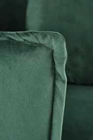 ALMOND leisure chair color: dark green