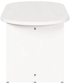 vidaXL Τραπεζάκι σαλονιού Λευκό 80 x 39.5 x 35 εκ.