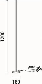 Φωτιστικό Δαπέδου LED Eurolamp Linea 144-16073