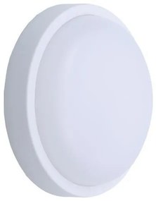 Φωτιστικό Τοίχου Στρ/λό IP54 18W 6500K Πλαστικό Λευκό 145-20039 Eurolamp-145-20039-Λευκό 145-20039