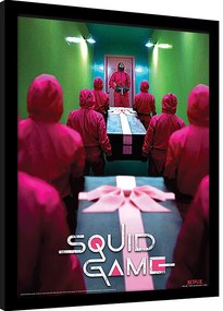 Κορνιζαρισμένη αφίσα Squid Game - Corridor