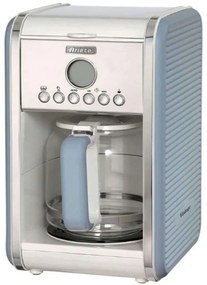 Καφετιέρα Γαλλικού Με Οθόνη Lcd Vintage 1342/05 12cups 960W Light Blue Ariete