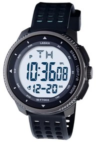 Ψηφιακό ρολόι χειρός - LS7003 - Lasika - 817360 - Black/Grey-817360_bgr
