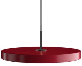 Φωτιστικό Οροφής Asteria Plus Medium Black 2563C4173 Φ43x14cm Led 1600lm 28W 2400-3000k Ruby Red Umage