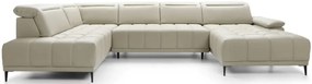 Γωνιακός καναπές Jolie Plus LTHR-Αριστερή