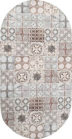Οβάλ Χαλί Διαδρόμου (75x150) Royal Carpet Canvas 709Z