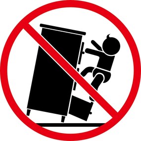 Highboard Καπνιστή δρυς Κατασκευασμένο ξύλο και μέταλλο - Καφέ