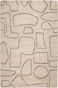 Χαλί Skyline 62617 962 Beige-Grey Βιοκαρπέτ 200X290cm