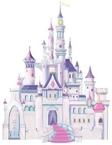 Αυτοκόλλητο Princess Castle glitter