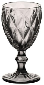 Ποτήρι Νερού Κολωνάτο Kare 52.704.53 320ml Smoke Cryspo Trio Glass