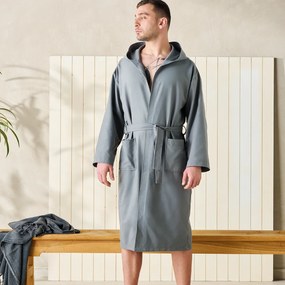 Μπουρνούζι Microfiber Kentia Rabat 24 Grey Γκρι X-LARGE