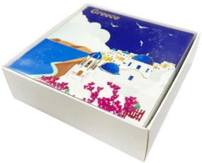 Σετ σουβέρ Greece 4τμχ - Coaster set 4pcs