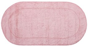 Πατάκι Μπάνιου Οβάλ (65x130) Silk Fashion Rococo Pudra