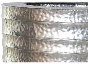 Σετ ζαρντινιέρων Home ESPRIT Ασημί Μέταλλο 51 x 51 x 123 cm