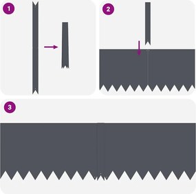 vidaXL Περίγραμμα γκαζόν 20 pcs Ανθρακί 100 x 0.05 x 20 εκ