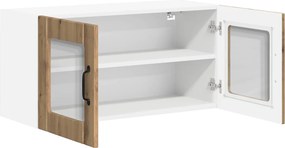 vidaXL Ραφιέρα τοίχου LUCCA Artisan Δρυς 80 x 31 x 40 εκ
