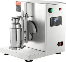 Milkshake Maker Machine 120W Electric Milk Tea Shaker Stainless Steel Commercial