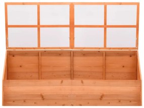 vidaXL Θερμοκήπιο 180 x 57 x 62 εκ. Ξύλινο