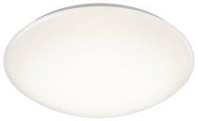Paolo Κλασική Πλαστική Πλαφονιέρα Οροφής με Ενσωματωμένο LED σε Λευκό χρώμα 37cm Trio Lighting 686014001