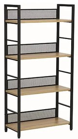 REGAŁ RAW R4 DĄB/CZARNY DIOMMI-80-3098