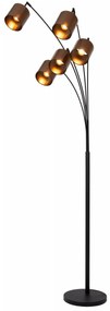 Φωτιστικό Επιδαπέδιο Lucide 05747-85-30 RANKOS Μαύρο Ματ (Black Mat)|Σκουριά Χαλκού (Rusty)