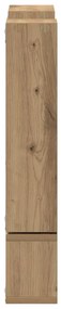 vidaXL Κύβος Τοίχου artisan δρυς 96 x 12 x 64 εκ. Επεξεργασμένο ξύλο