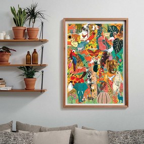 Clementoni Παζλ More is More Collection Animals &amp; Botanics 1000 τμχ - Compact Box