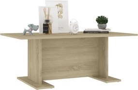 vidaXL Τραπεζάκι Σαλονιού Sonoma Δρυς 103,5 x 60 x 40 εκ. Μοριοσανίδα