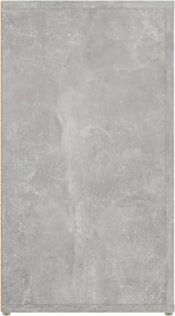 vidaXL Ντουλάπι Γκρι Σκυροδέματος 100x33x59,5 εκ. Επεξεργασμένο Ξύλο