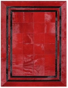 Χειμερινό χαλί Tapicap Skin Rug 085-012 Red Black 170 x 240