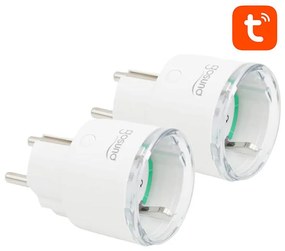 Smart plug WiFi Gosund SP111 3680W 16A, Tuya 2-pack