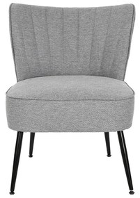 Πολυθρόνα DKD Home Decor Γκρι Μέταλλο 55 x 64 x 72,5 cm
