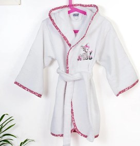 Βρεφικό Μπουρνούζι Dimcol Deer 197 White-Pink