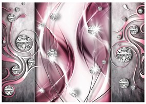 Φωτοταπετσαρία - Pink and Diamonds 100x70