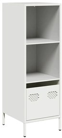 vidaXL Ντουλάπι Λευκό 35x39x103,5 εκ. από Χάλυβα