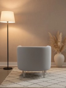 Stewehome Μονό πολυθρόνα με μεταλλικά πόδια μοντέρνου στυλ