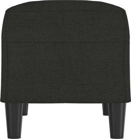 vidaXL Πάγκος Μαύρος 70 x 35 x 41 εκ. Υφασμάτινος