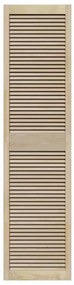 vidaXL Πόρτες Ντουλάπας Other με πόρτα 4 pcs Καφέ 201 x 49.5 x 2.1 εκ