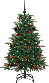 vidaXL Τεχνητό Χριστουγεννιάτικο Δέντρο με 150 LED Πράσινο 150 cm