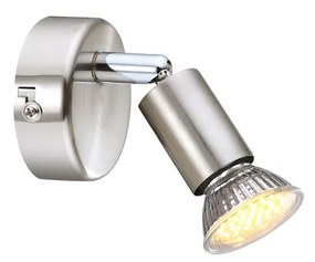 Απλίκα Globo Lighting Matrix 57991-1 Νίκελ Ματ