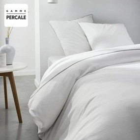 Σετ κάλυμμα παπλώματος TODAY Percale Λευκό 240 x 260 cm Μακραμέ