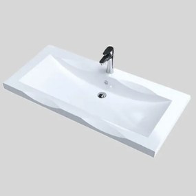 Sanitec LOTUS Νιπτήρας Μπάνιου 59x47x11cm
